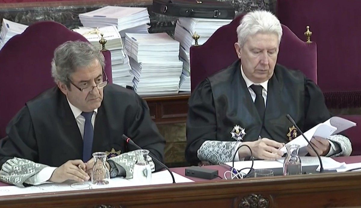 Els fiscals del procés Javier Zaragoza i Fidel Cadena