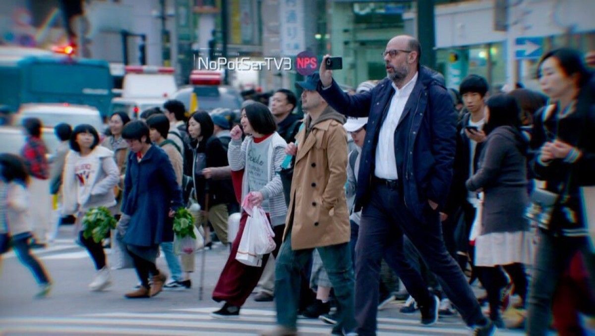 Jordi Basté, a Tòquio, en una imatge del seu programa «No pot ser!»