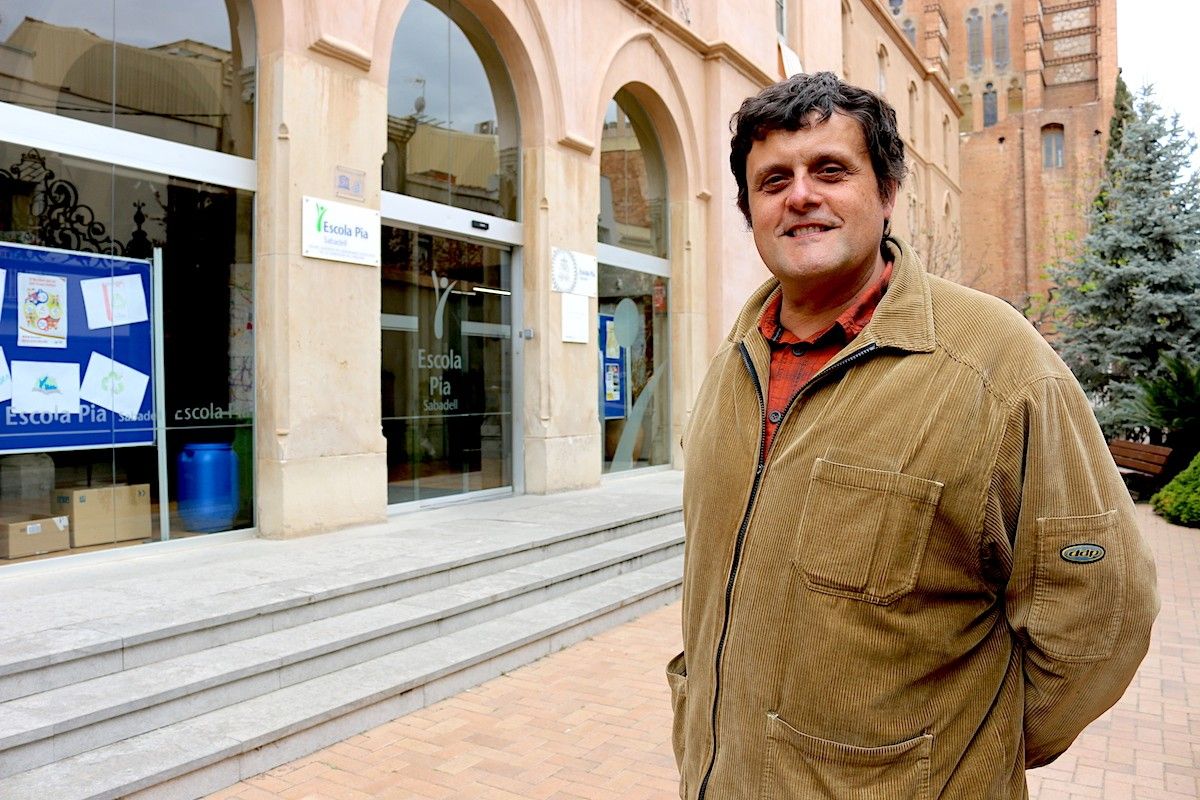 Jordi Fontoba, director de l'Escola Pia de Sabadell