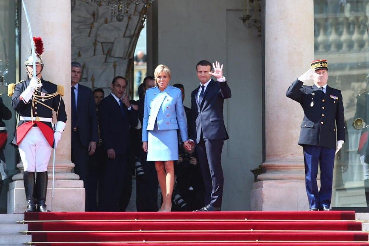 Emmanuel Macron es juga part del seu lideratge aquest diumenge.