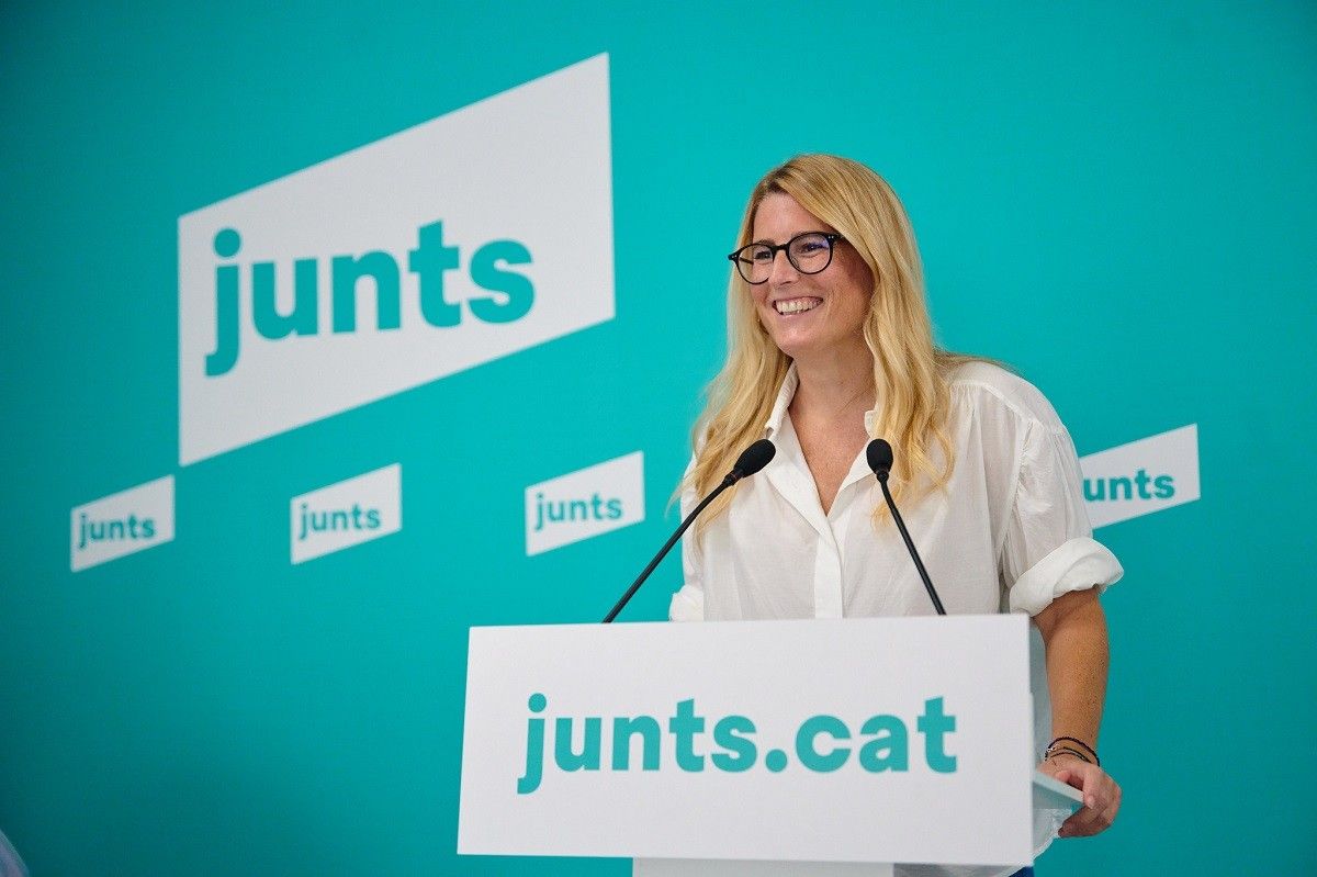 La portaveu de Junts, Elsa Artadi.