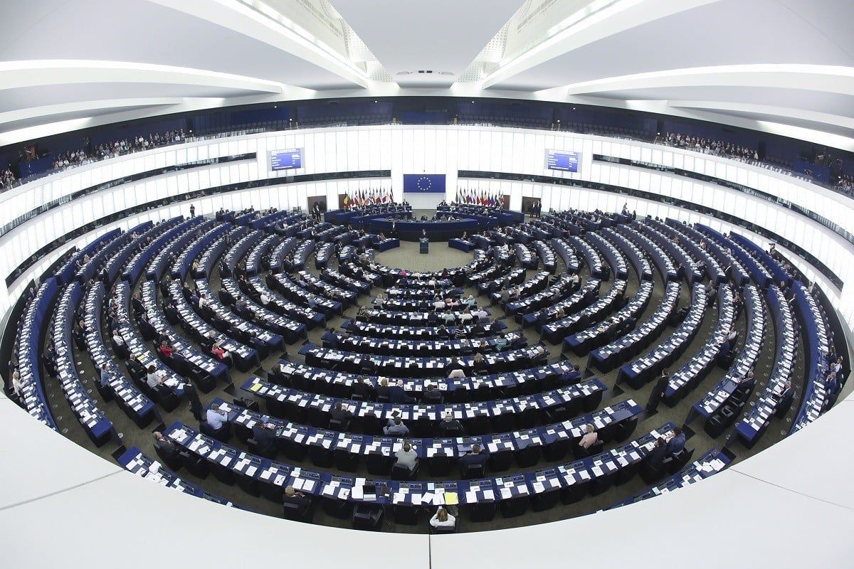 El Parlament Europeu, en una imatge d'arxiu