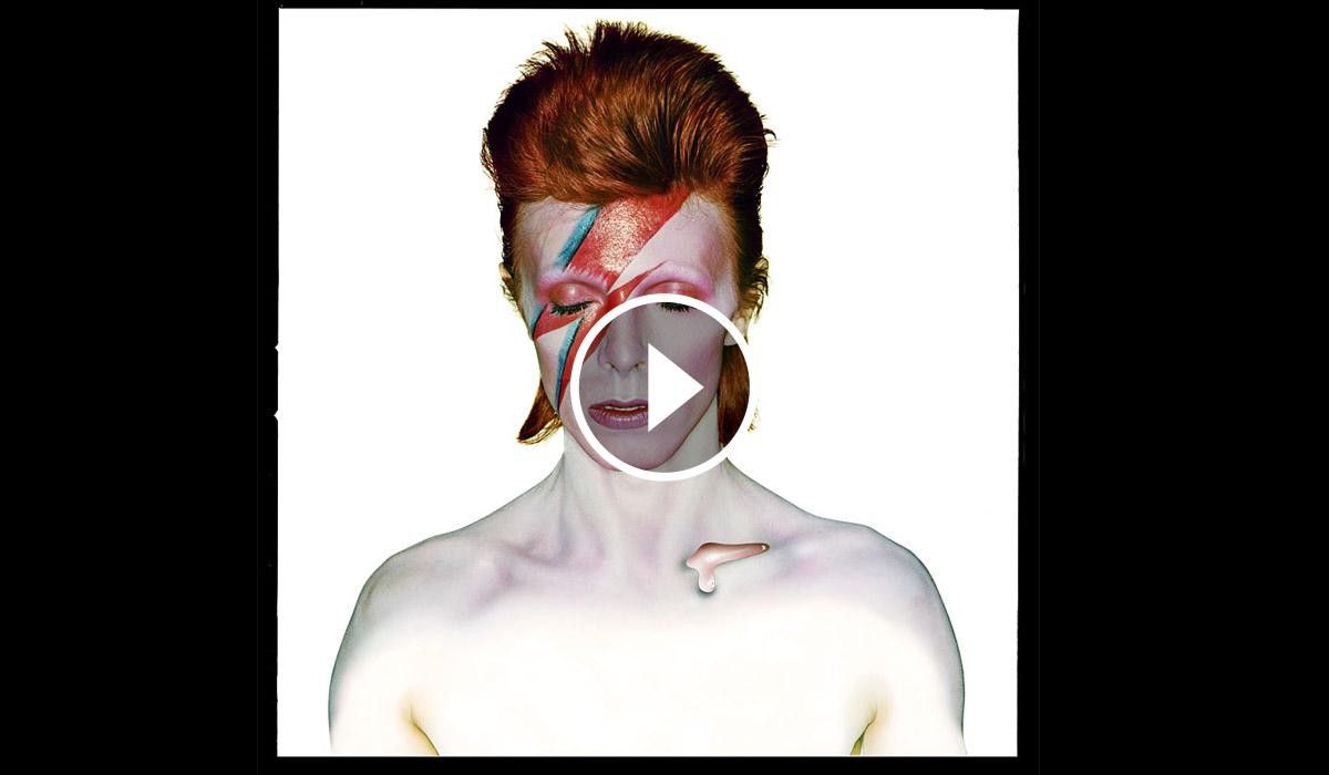 La portada d'«Aladdin Sane», una de les imatgs més icòniques de David Bowie