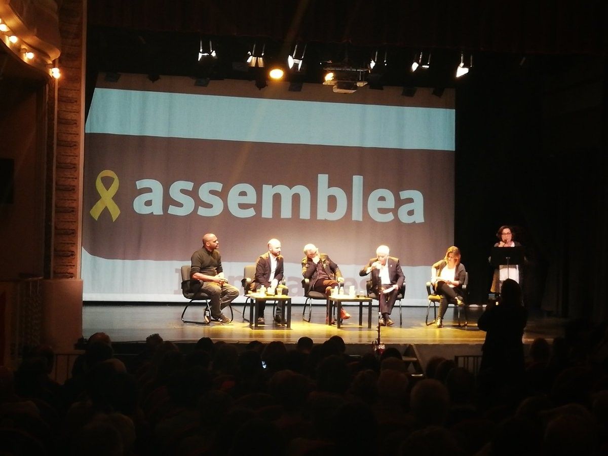 Mascarell, Puig, Magrinyà i Graupera han debatut al Teatre de Sarrià