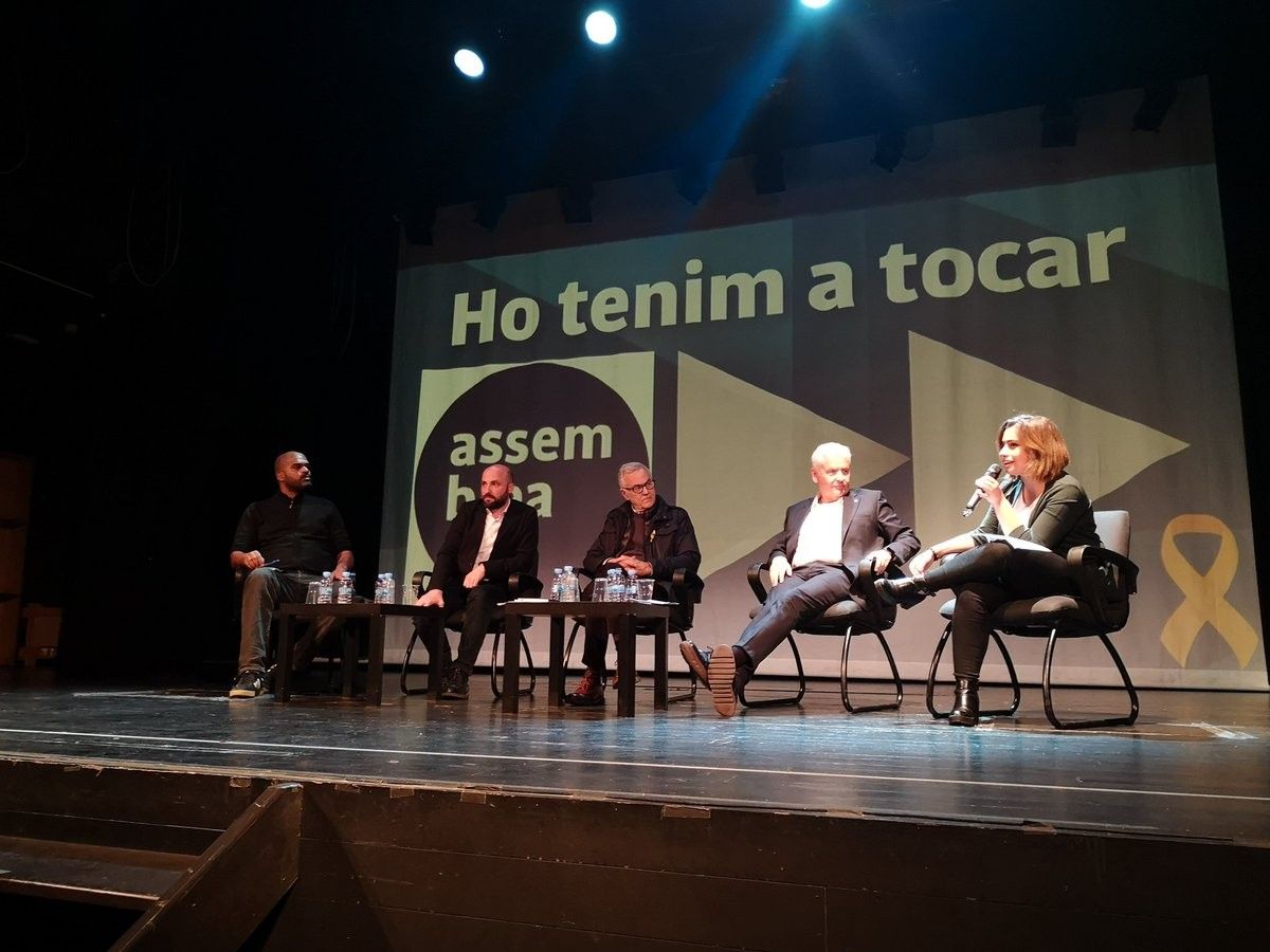 Mascarell, Puig, Magrinyà i Graupera han debatut al Teatre de Sarrià