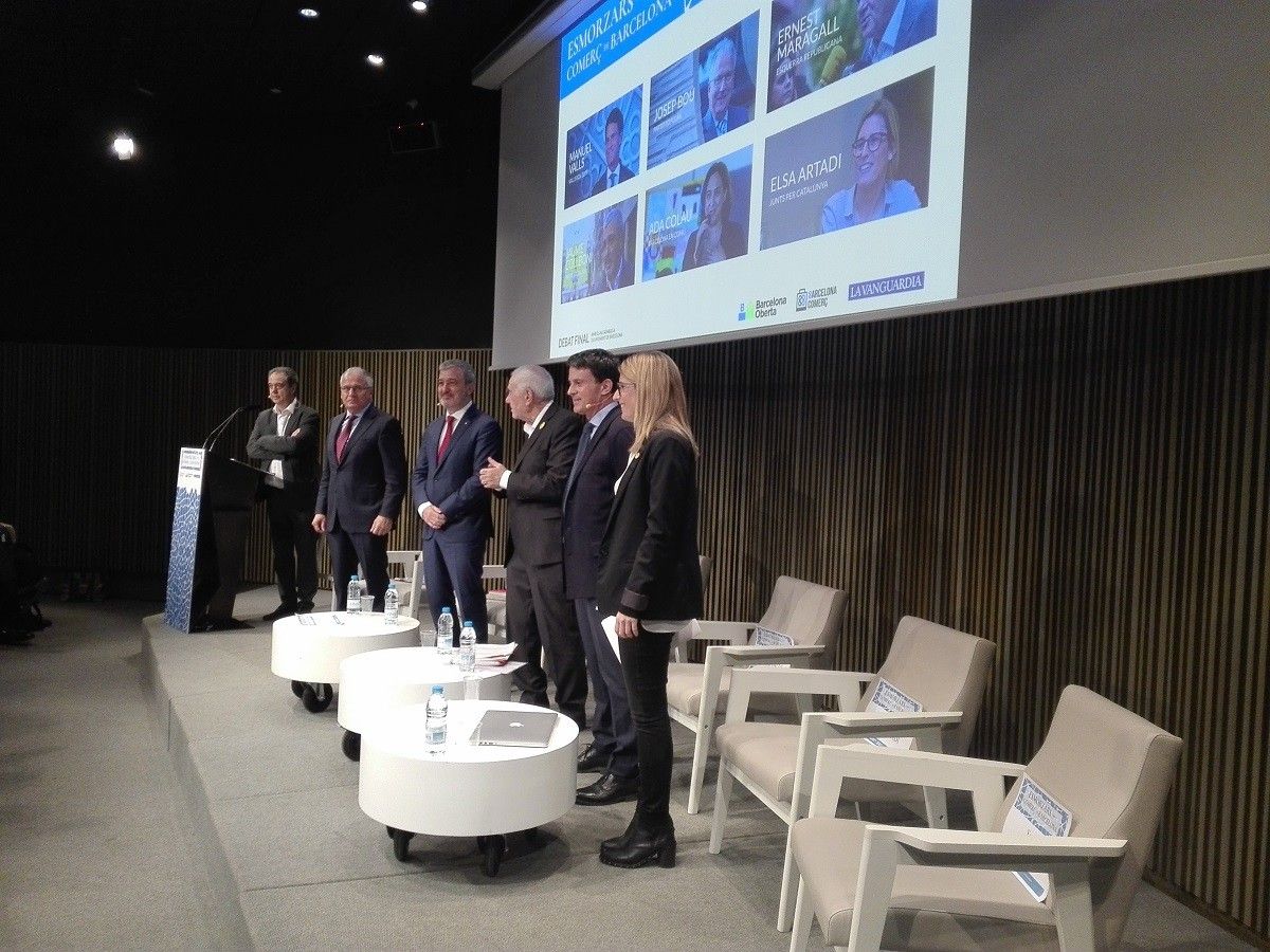 Artadi, Valls, Maragall, Collboni i Bou han participat al debat