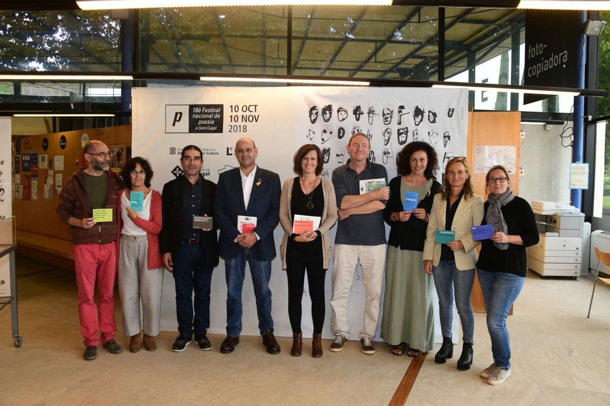 Presentació de l'edició del 2018 del Festival Nacional de Poesia.