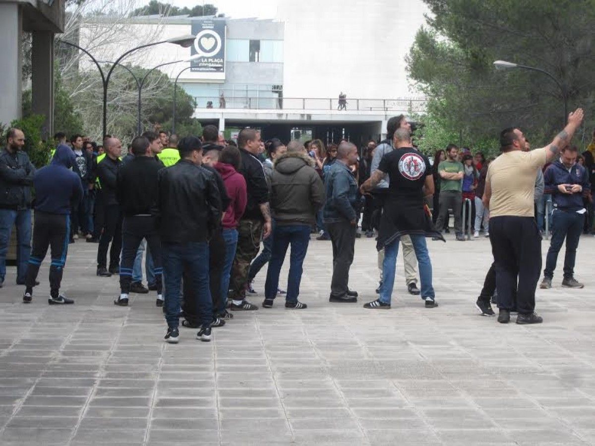 Grup feixista presumptament de Sabadell a la UAB