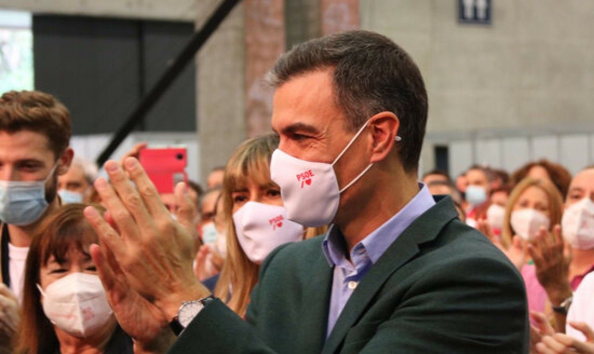 Pedro Sánchez, a la cloenda del congrés del PSOE