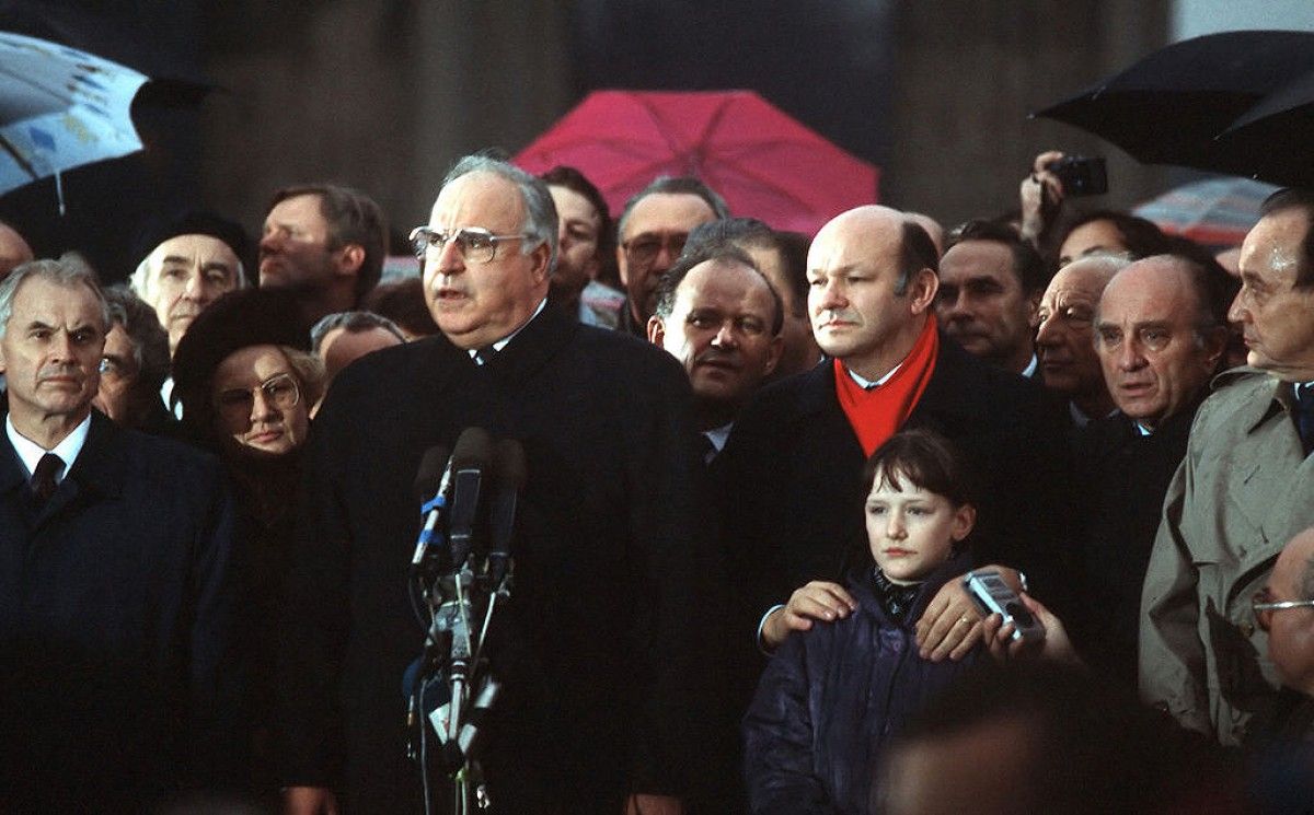 Helmut Kohl, en una imatge del 1989