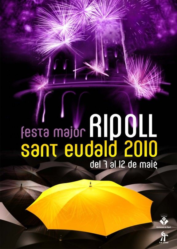 El cartell guanyador de Sant Eudald 2010
