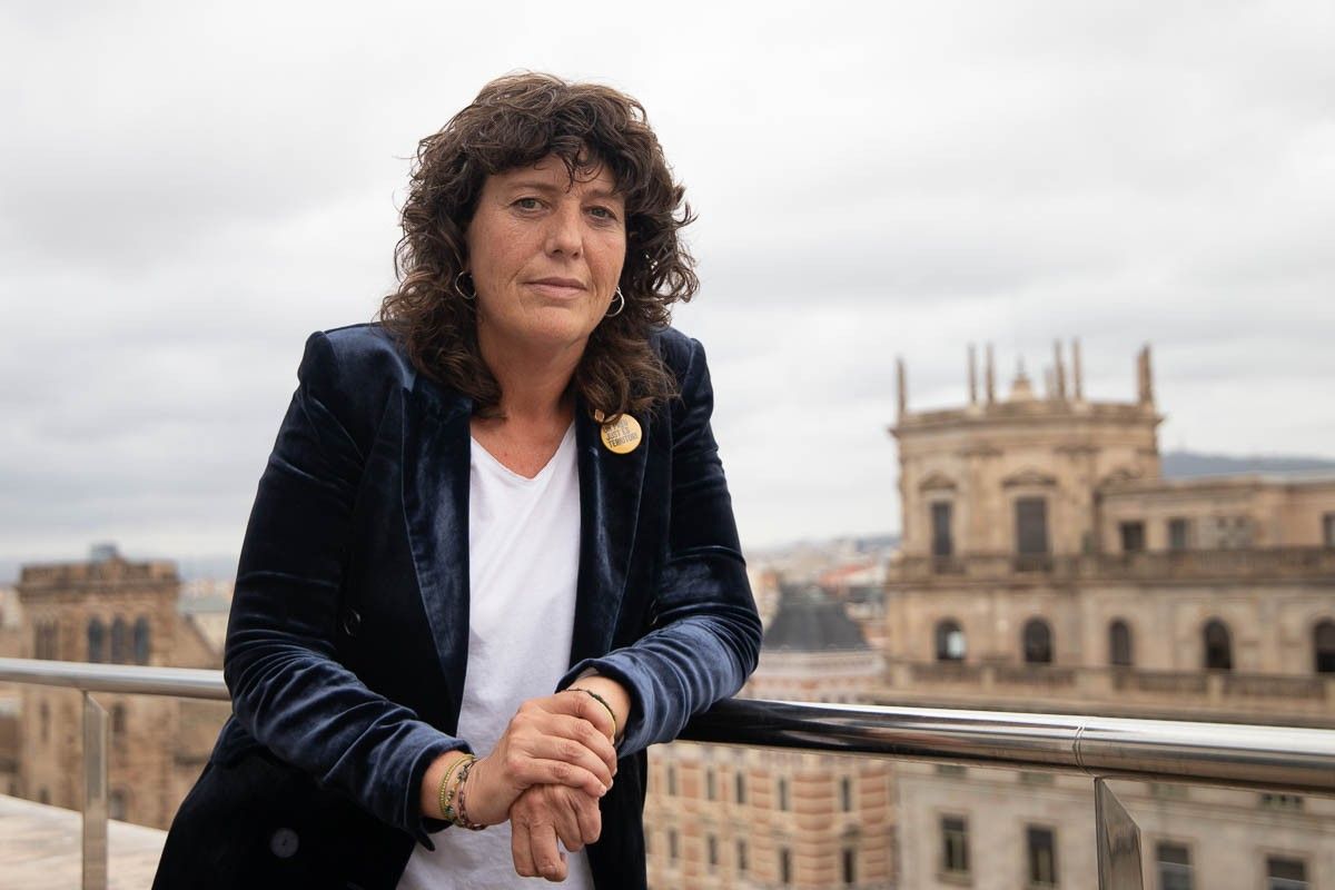 Teresa Jordà, consellera d'Acció Climàtica, a la seu del departament.