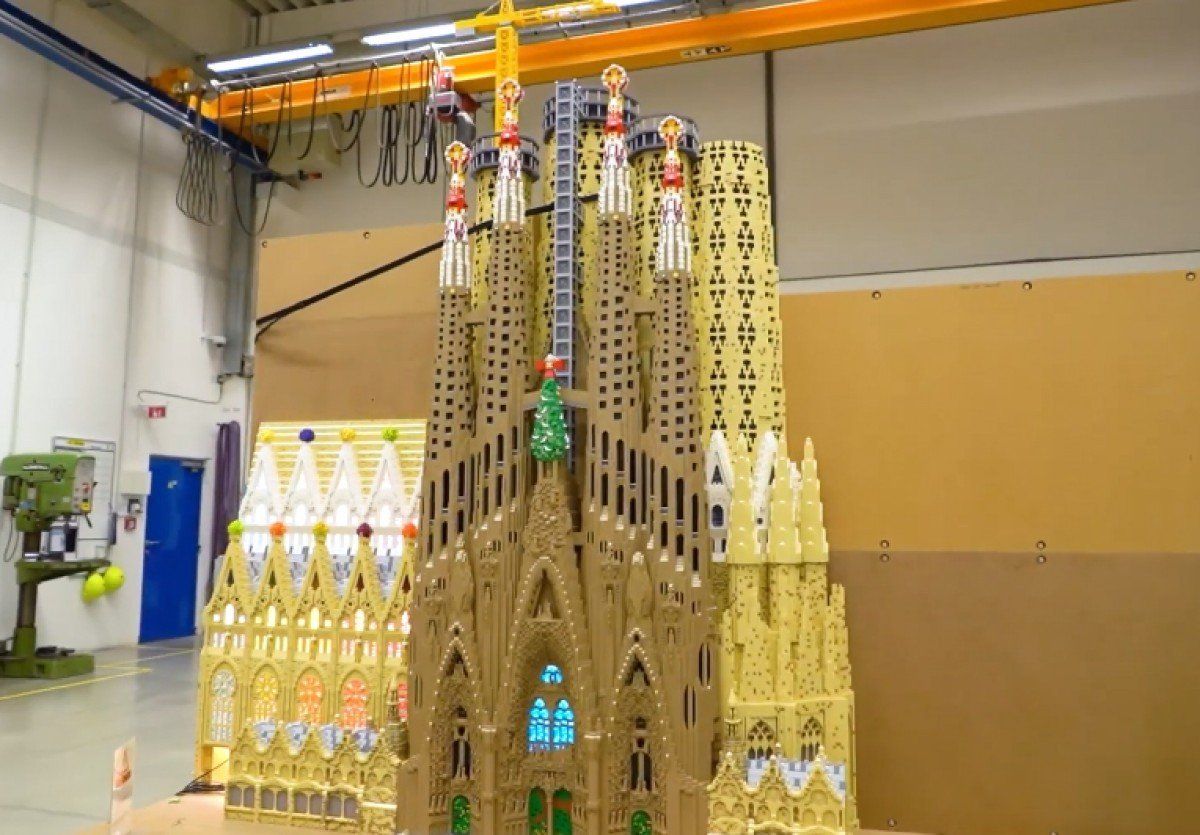 La Sagrada Família, en format Lego