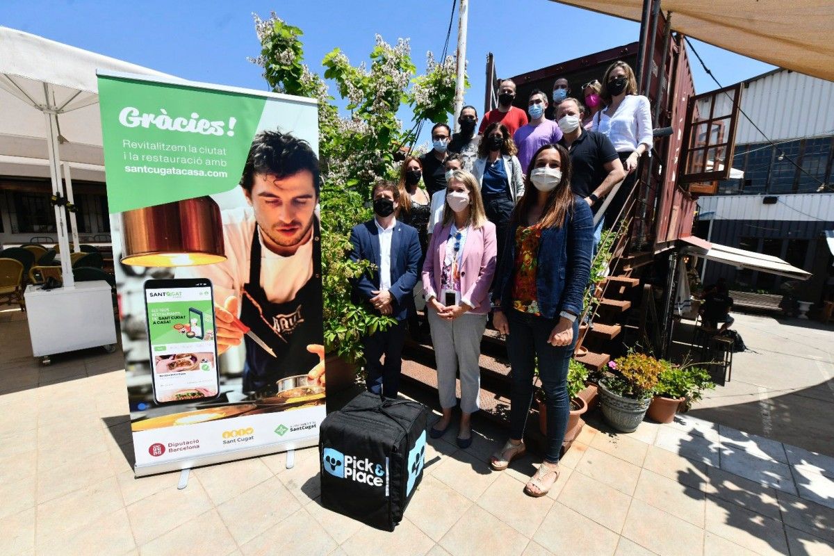 Presentació del Sant Cugat a casa. 