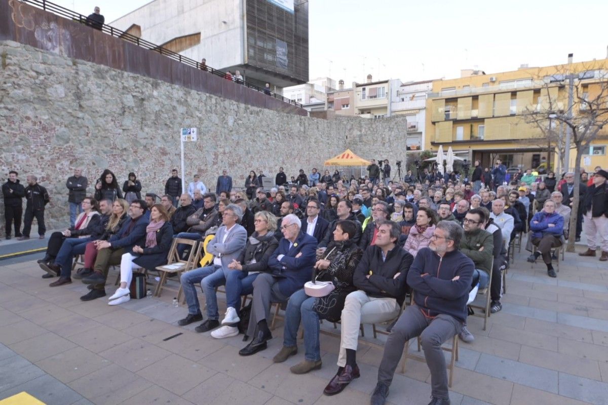 El míting d'ERC a Mataró
