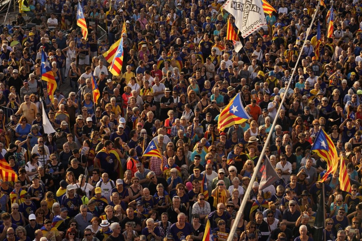 La manifestació de la Diada 2024