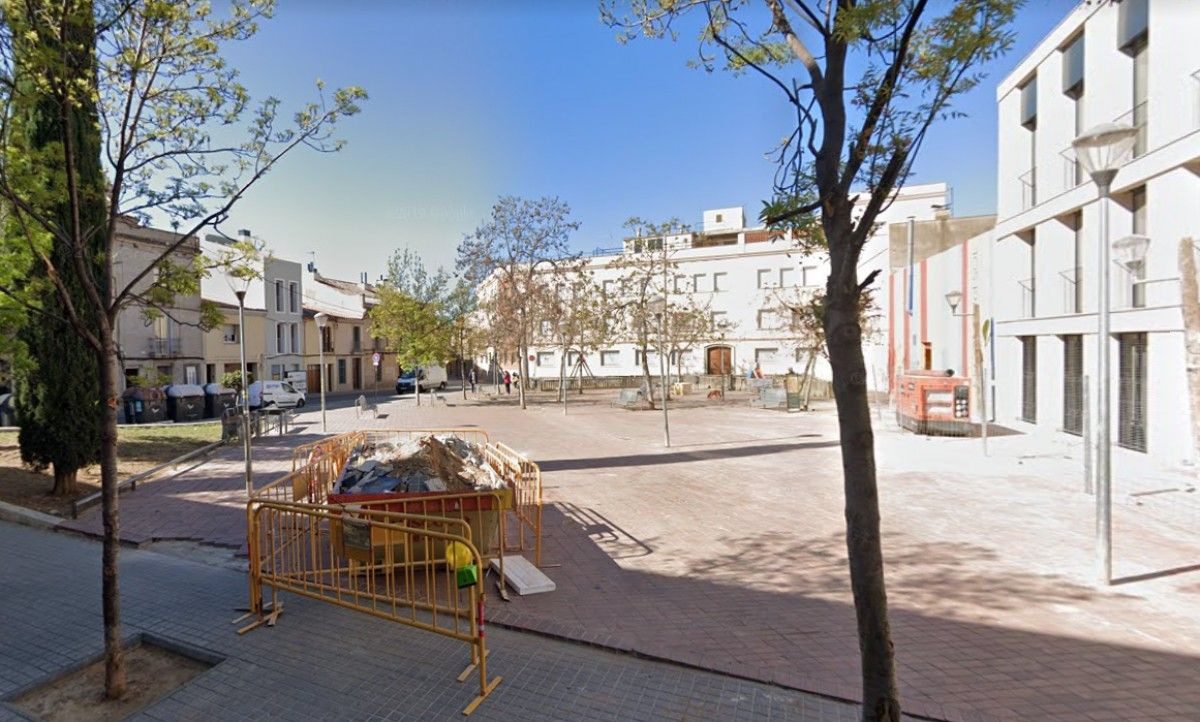 Plaça Vila Arrufat de Sabadell. 