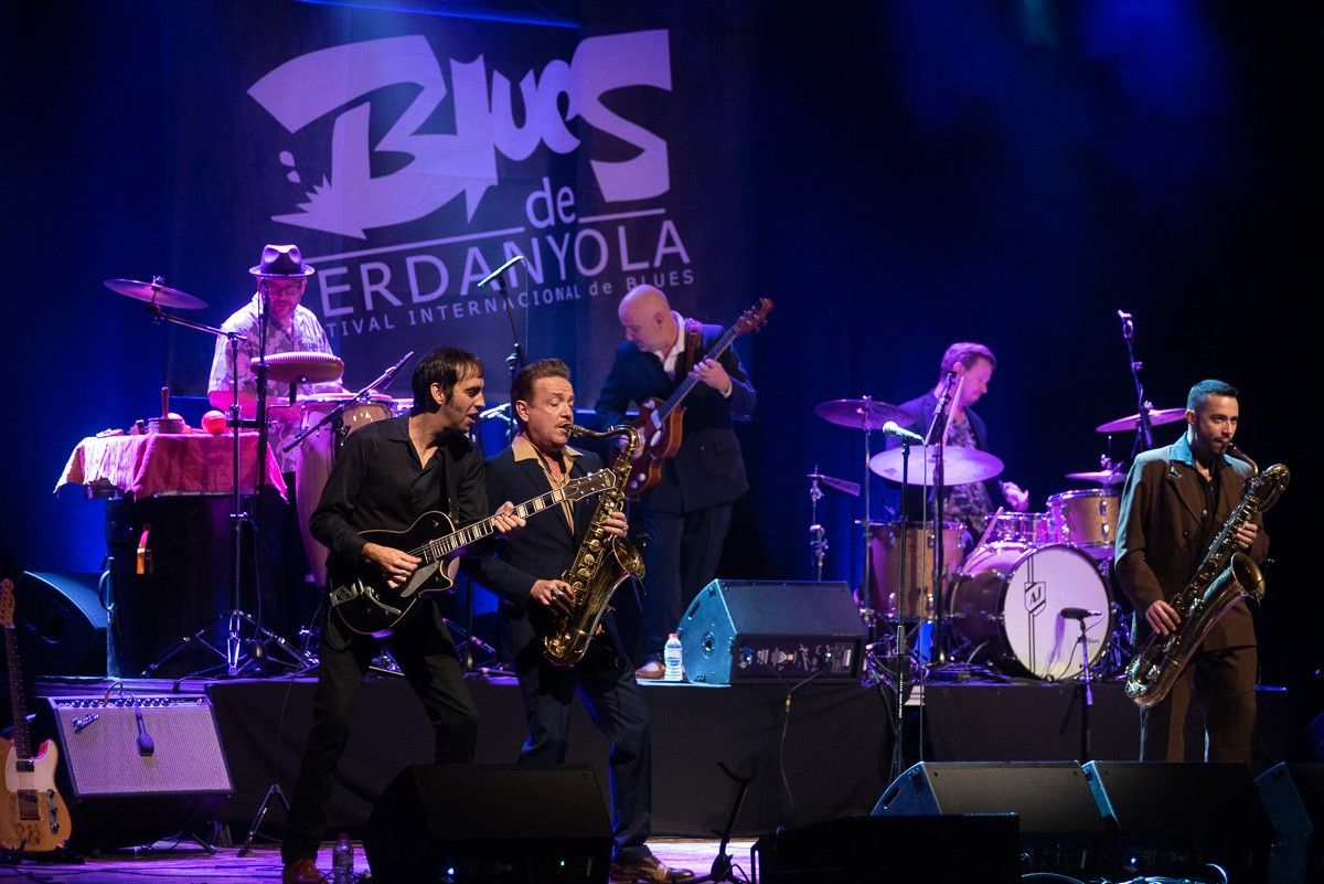 Un moment del XXIX'5 edició del Festival Internacional de Blues de Cerdanyola