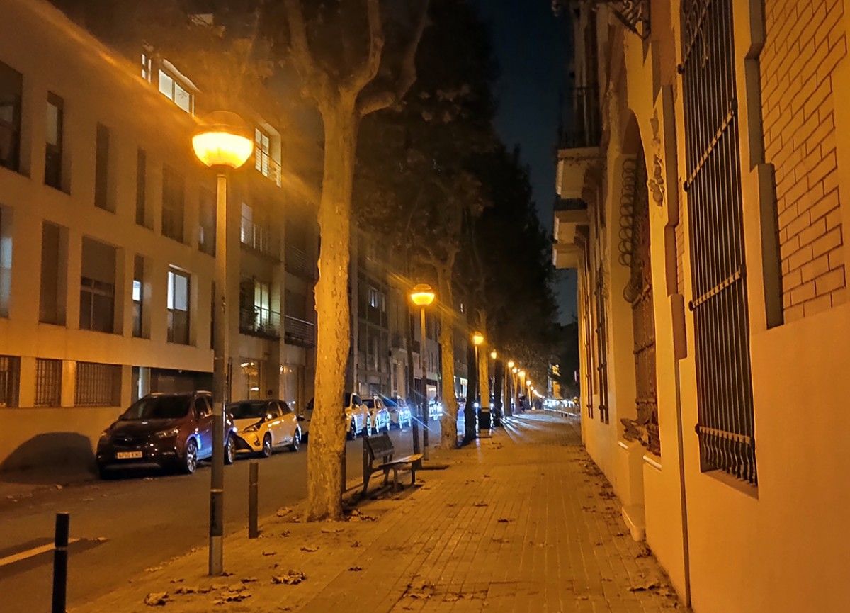 Fanals d'un carrer de Sabadell 