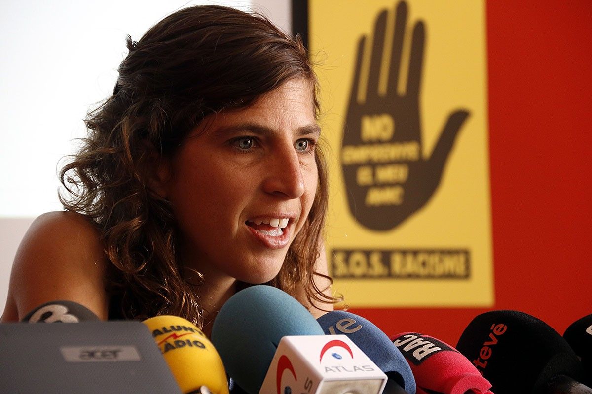 La directora de SOS Racisme Catalunya, Alba Cuevas, aquest dimarts