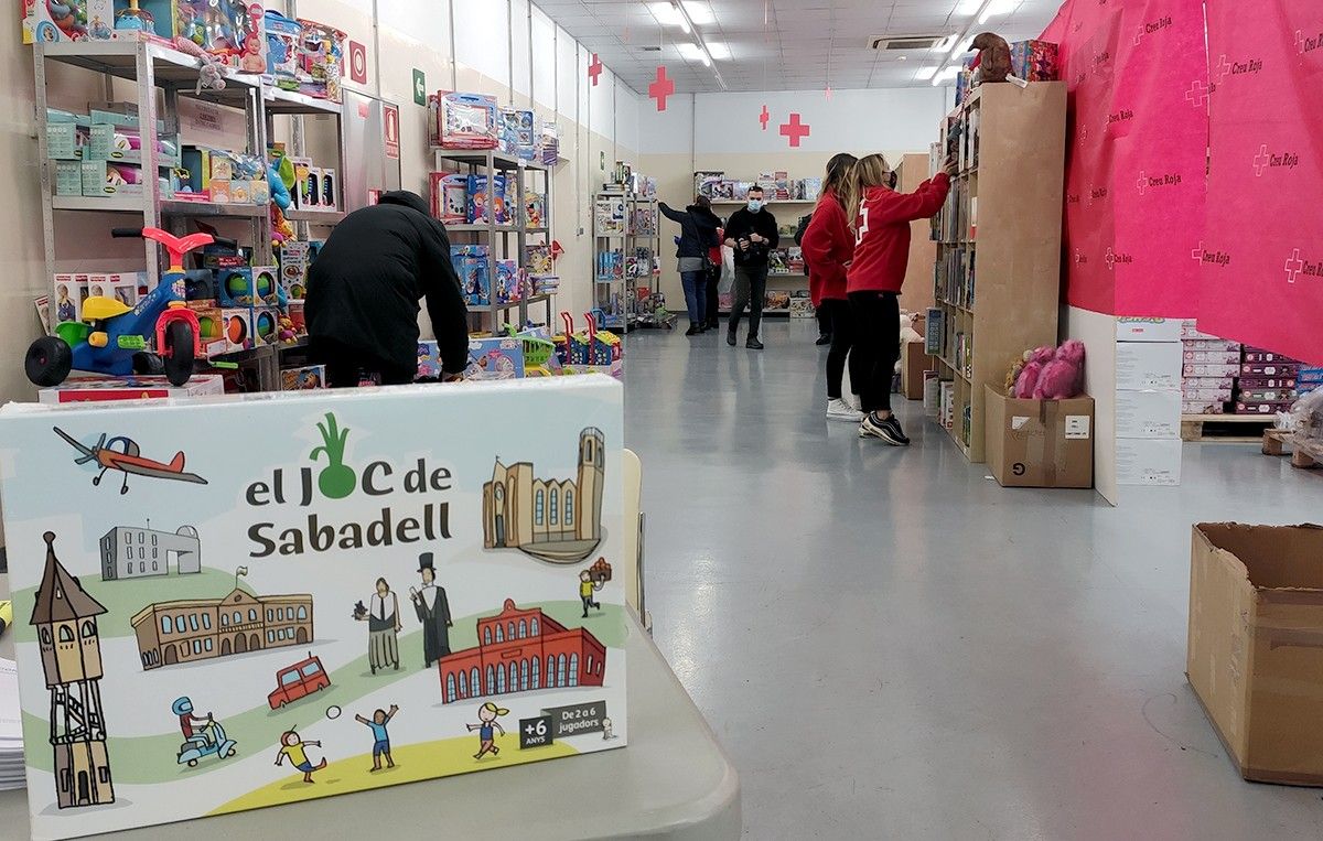 El nou espai de botiga de Creu Roja a Fira Sabadell
