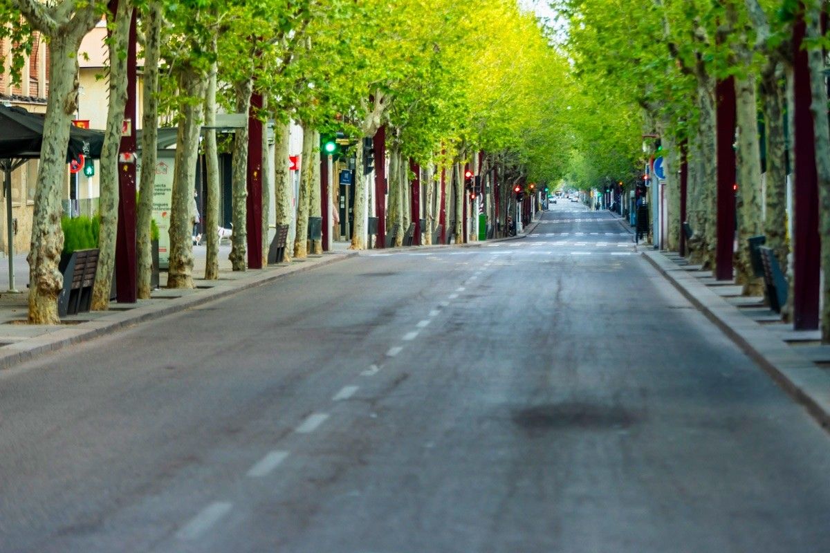 La Rambla, buida 