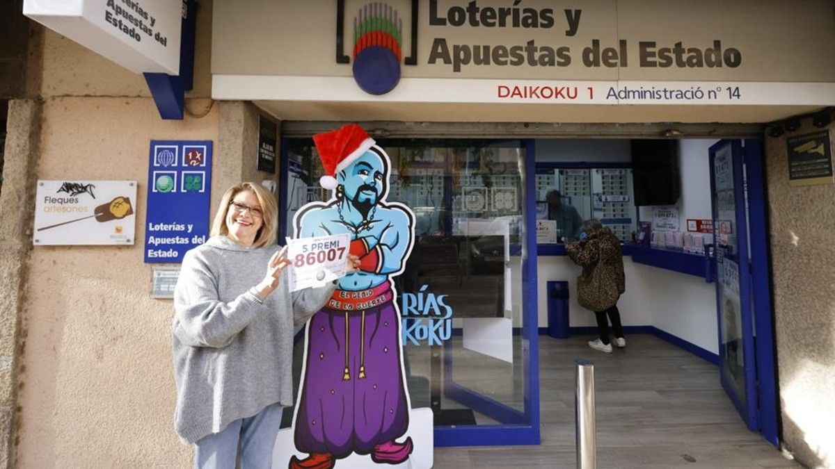 Un cinquè premi de la Loteria de Nadal a Sabadell