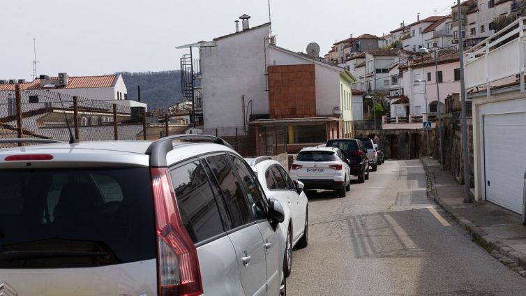 Un carrer del barri de Montolivet