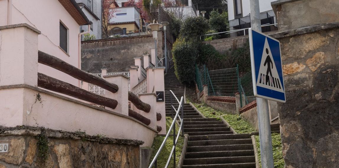Unes escales de Montolivet, elements que també es reformaran