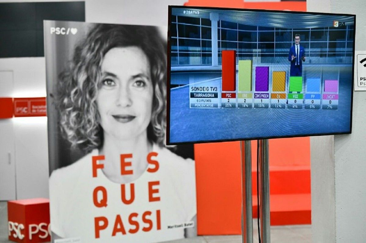 El PSC consolida la remuntada en relació a les eleccions espanyoles del 2016