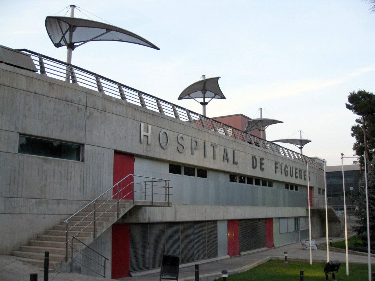 L'Hospital de Figueres, en imatge d'arxiu