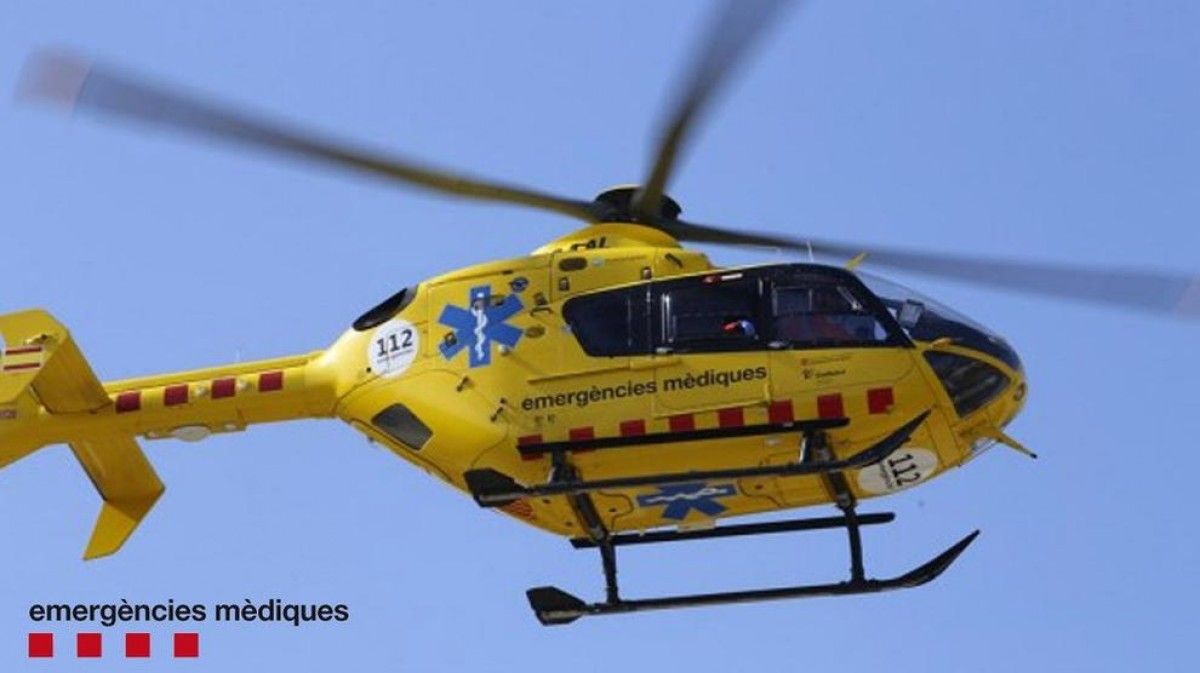 L'helicòpter del SEM ha traslladat la menor més greu a l'hospital Trueta de Girona.