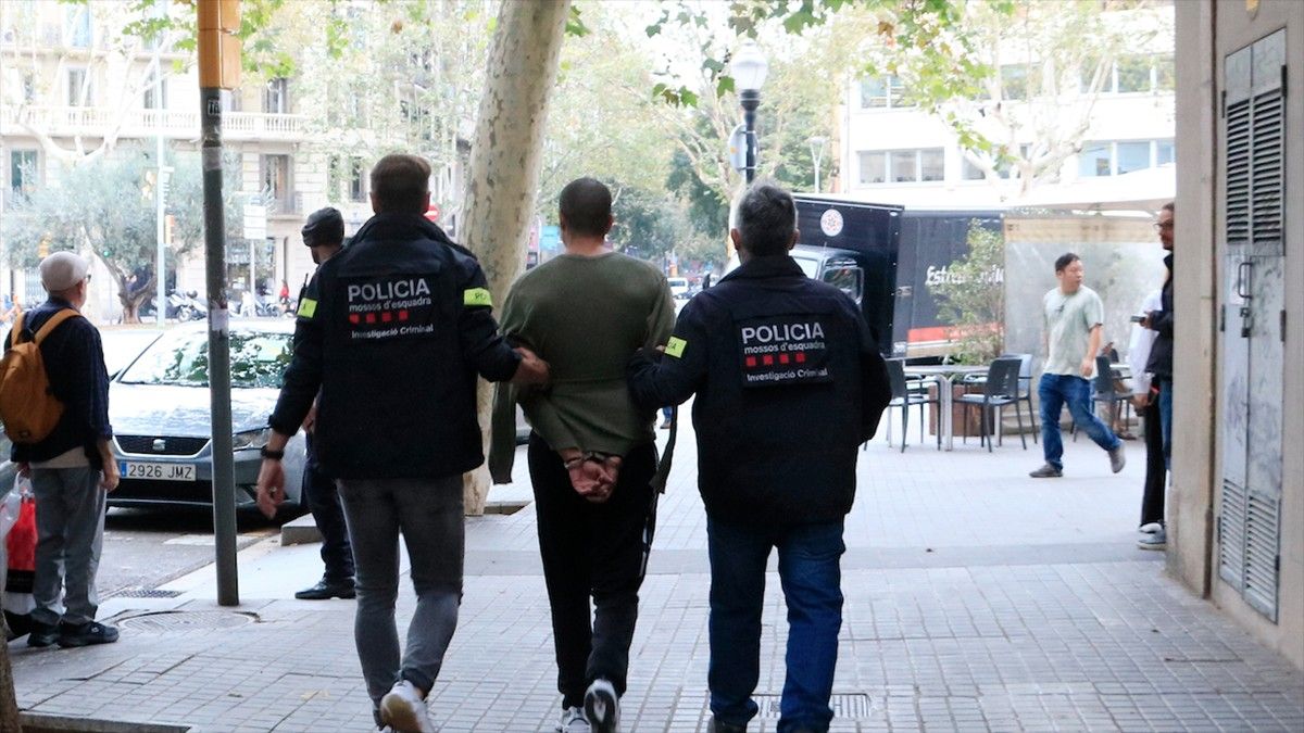 Un detingut, en una operació a Barcelona