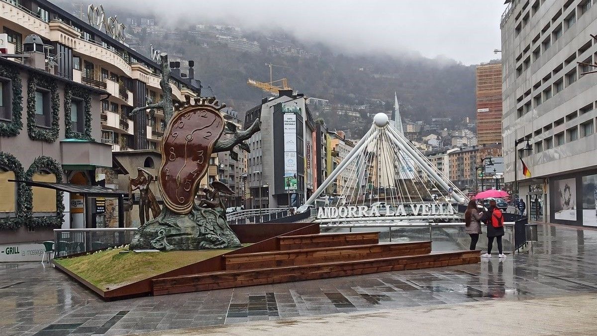 El centre d'Andorra la Vella, en una imatge d'arxiu