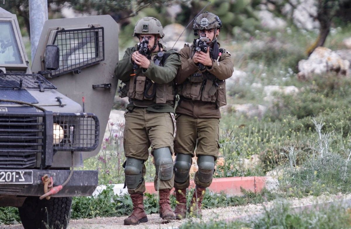 Soldats d'Israel, en combat, en imatge d'arxiu