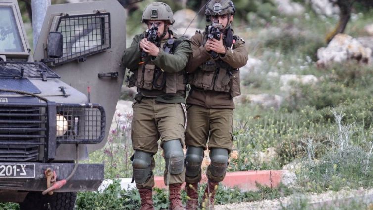 Soldats d'Israel, en combat, en imatge d'arxiu