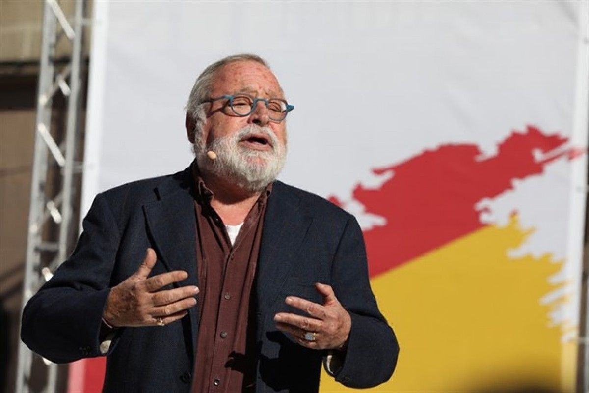 Fernando Savater en un acte de Ciutadans.