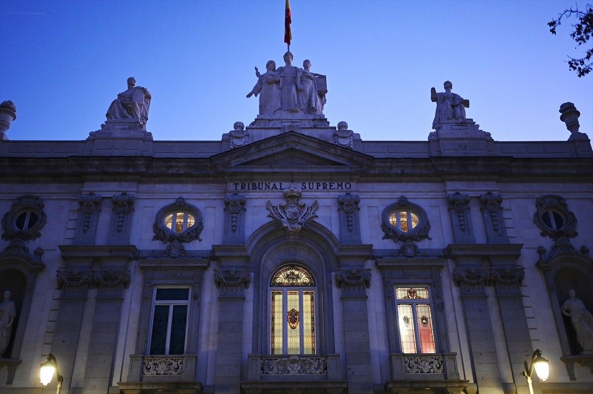 La façana del Tribunal Suprem