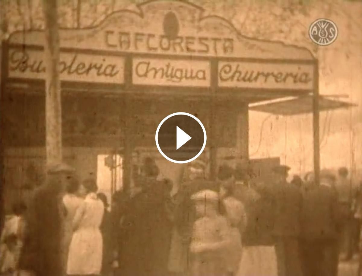 Aplec de la Salut al 1934, en pel·lícula de 9,5 mm