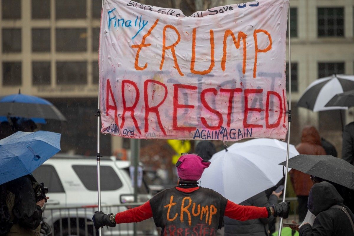 Manifestació contra Trump el gener passat a Washington.