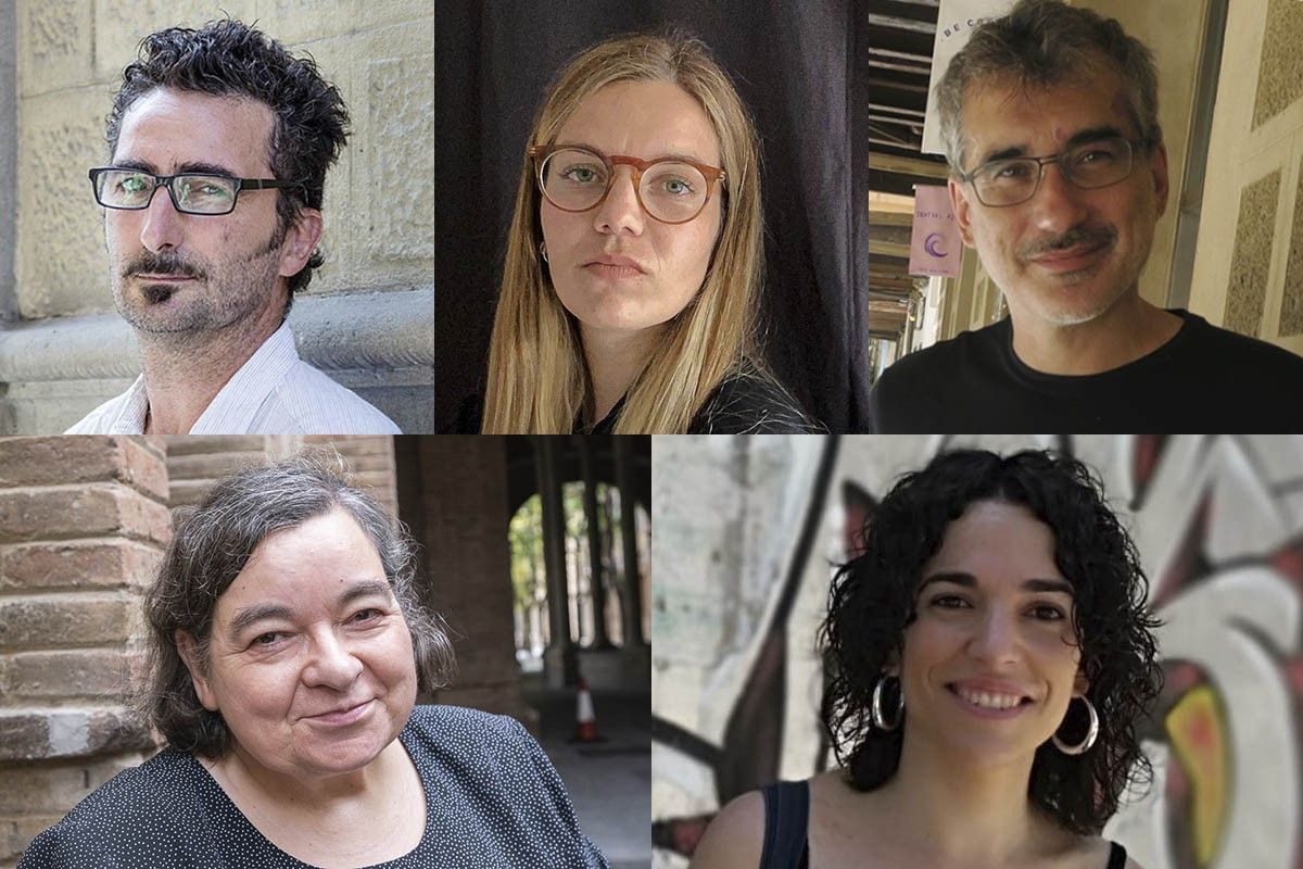 Pau Vidal, Valentina Planas, Rudolf Ortega, Carme Junyent i Marina Massaguer fan el seu diagnòstic sobre la llengua.