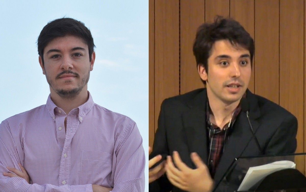 Pau Vila i Martí Jiménez, els dos autors de l'informe ''Mesurar per avançar''