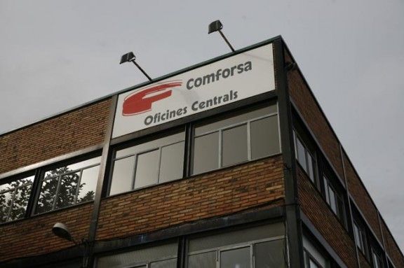 Les oficines centrals de Comforsa, a Campdevànol.