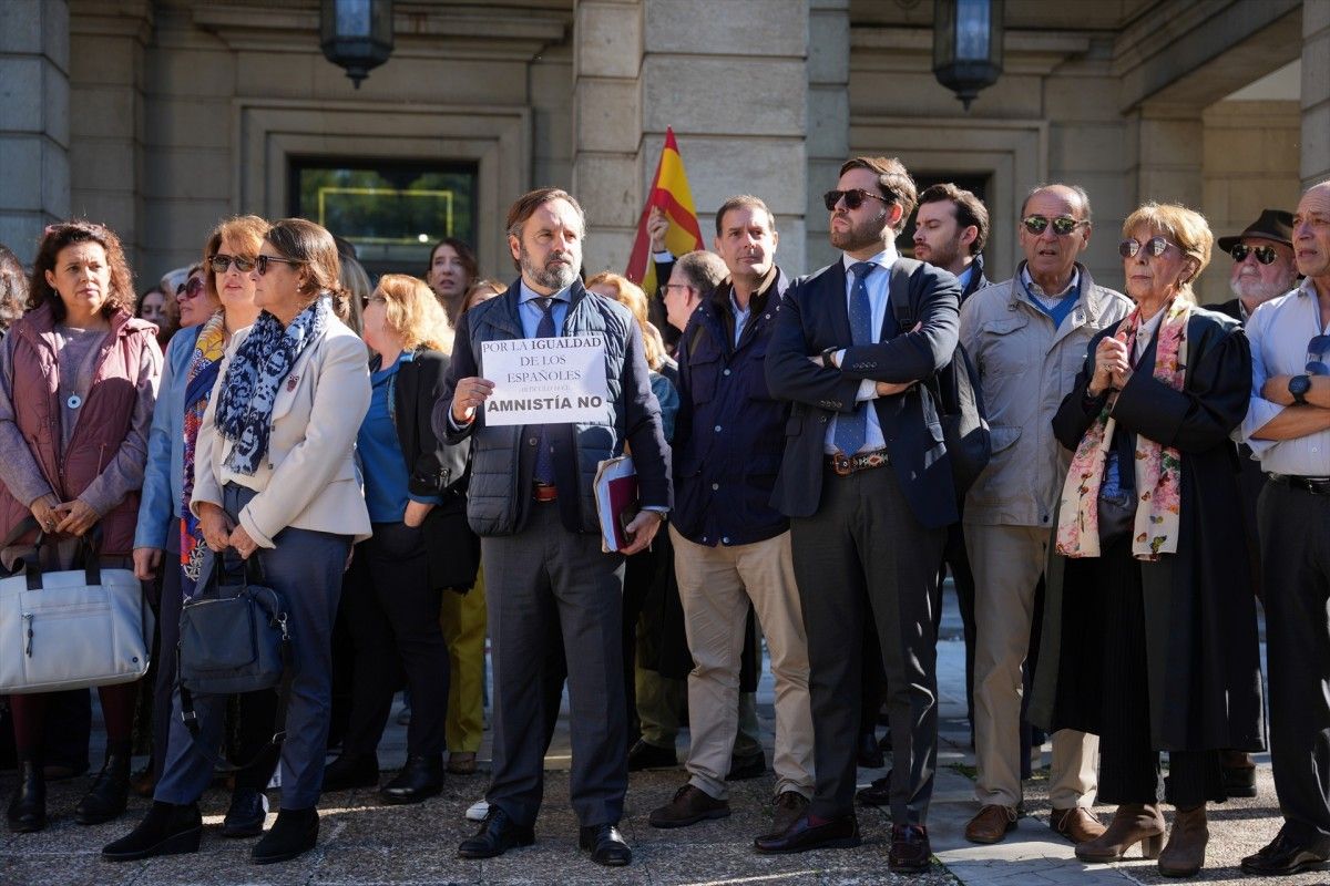 Una concentració de jutges a Sevilla en contra de la llei d'amnistia