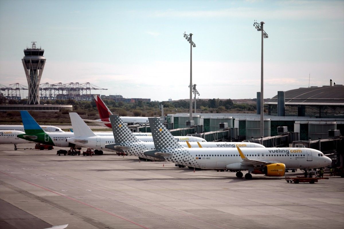 L'aeroport del Prat, en una imatge d'arxiu.