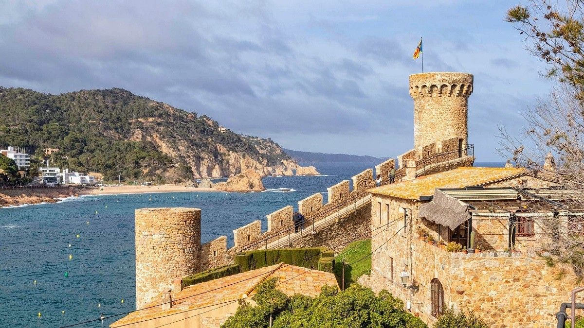 El castell de Tossa de Mar, en una imatge d'arxiu