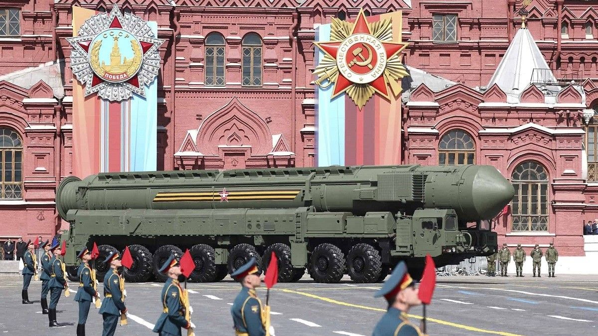 Armament nuclear rus, en una desfilada