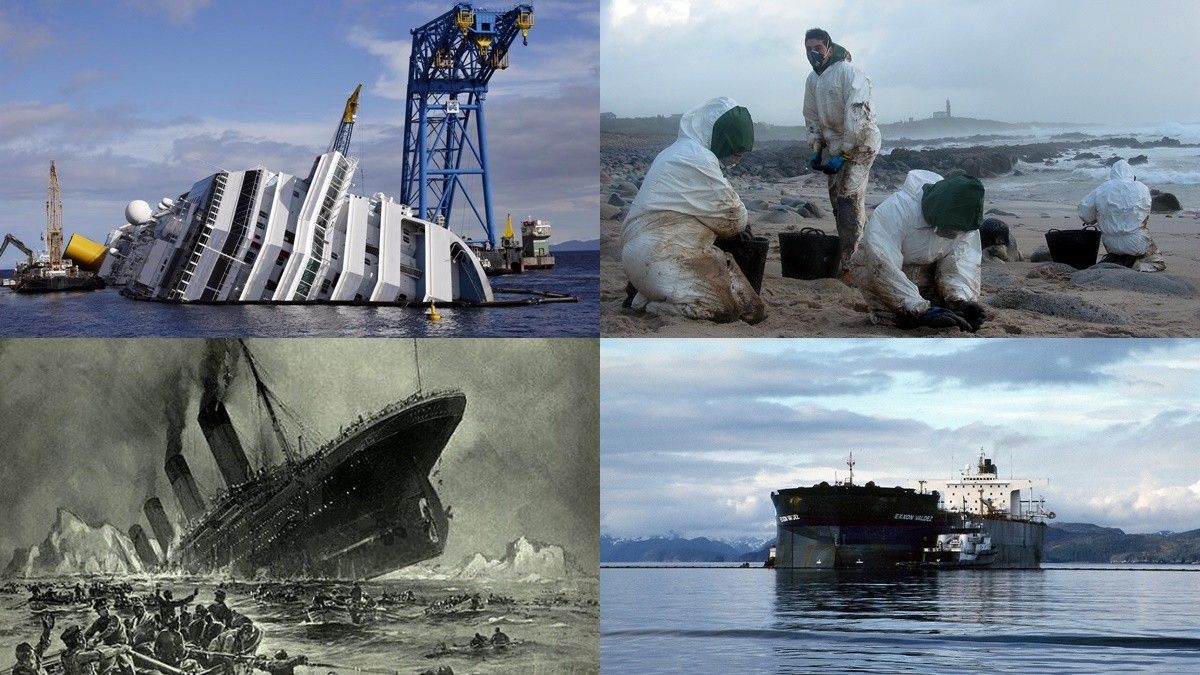 Quatre de les grans tragèdies marítimes dels darrers temps