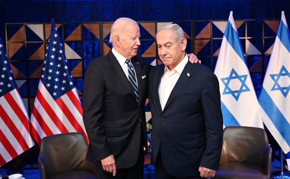 El president dels Estats Units, Joe Biden i el d'Israel Benjamin Netanyahu, en imatge d'arxiu