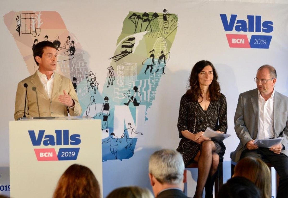 Valls presenta el seu programa.